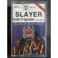 SLAYER "Decade Of Aggression" 2CASS
