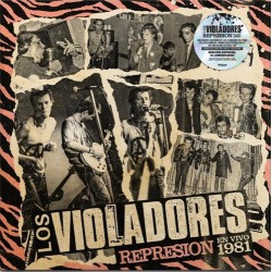 Los VIOLADORES "Represión En Vivo 1981" LP
