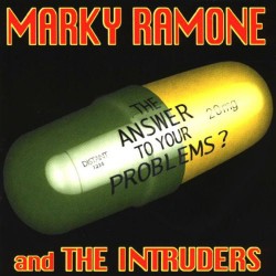 Marky RAMONE & The INTRUDERS "The Answer To Your Problems?" LP LP